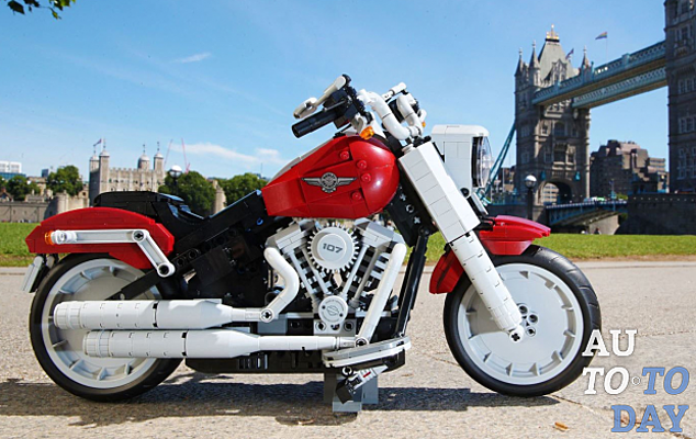 Lego Harley Davidson Fat Boy