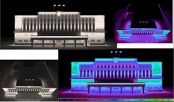 На новую подсветку здания калининградской мэрии выделят 11,4 млн рублей