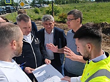 Губернатор Александр Авдеев проверил благоустройство парка и строительство школы в Суздале