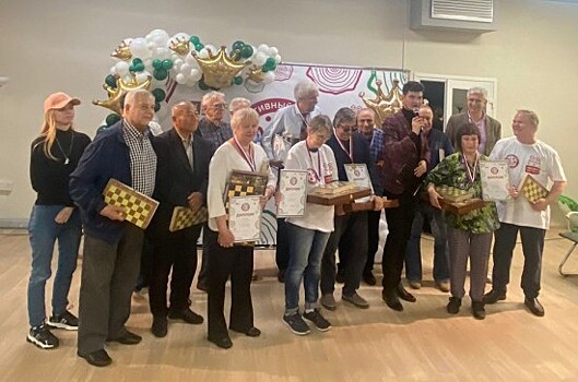 Пенсионерка из Аэропорта выиграла окружной этап соревнований по шахматам