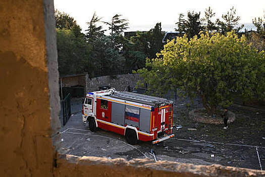 ТАСС опубликовал фотографии последствий атаки дронов на Форос в Крыму