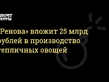 «Ренова» Виктора Вексельберга инвестирует 25 млрд рублей в теплицы