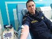 Заместитель начальника ЛИУ-19 УФСИН России по Тюменской области удостоен звания «Почетный донор России»