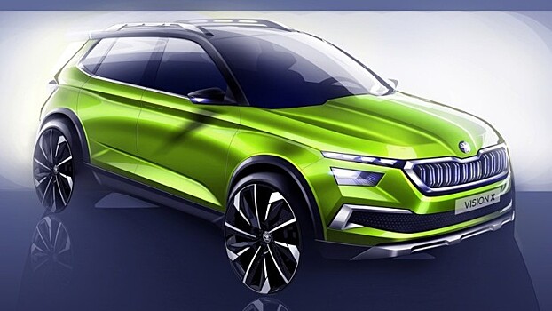 Skoda показала новый кроссовер Vision X Concept