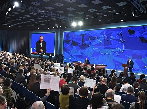 «Журналистская елка»: о чем Путин говорил на пресс-конференции