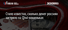 Стало известно, сколько денег россиян застряло на Qiwi-кошельках
