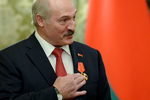Президент Белоруссии Александр Лукашенко во время встречи с президентом России Владимиром Путиным в Москве, 2015 год