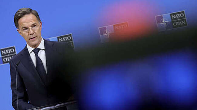 Генсек НАТО Рютте заявил, что запасы оружия в Евросоюзе для Украины истощены