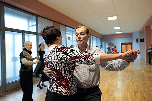 Занятие по танцам состоялось в Культурном центре «Киевский»