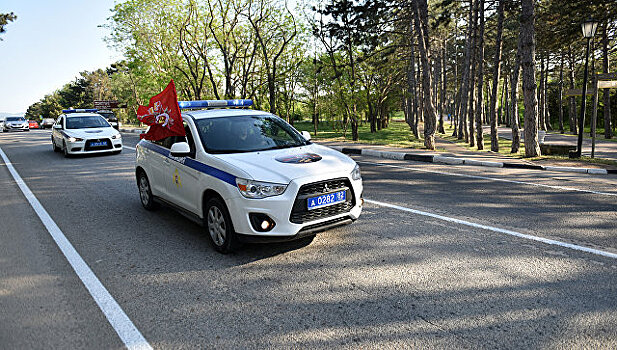 В Севастополь прибыла автоколонна Росгвардии