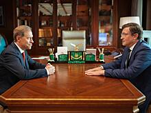 Денис Мантуров и Глеб Никитин обсудили развитие промышленного потенциала Нижегородской области