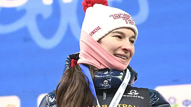 Наталья Терентьева — победительница скиатлона на чемпионате России — 2025