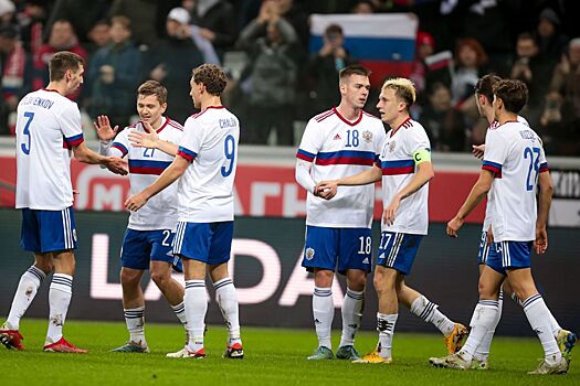 Сборная России опубликовала расширенный состав на матчи с Сербией и Парагваем