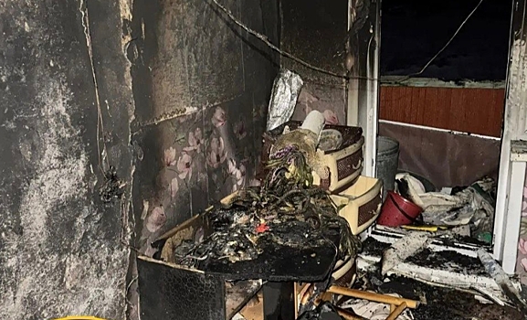 На пожаре в г. Сковородино спасли пожилую женщину