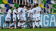 Юношеская сборная Грузии по футболу сыграла вничью с французами