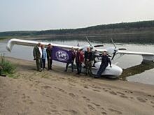 В Красноярском крае прошла экспедиция на самолёте-амфибии