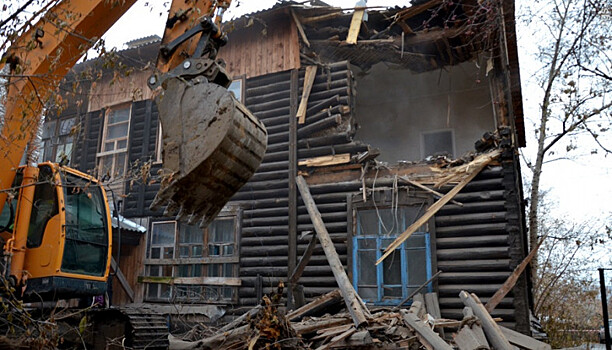 За месяц с небольшим в Петрозаводске снесут семь аварийных домов
