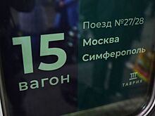 Билеты на поезда в Крым теперь можно купить со скидкой
