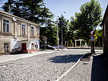 В Цхинвале приостановили ремонт улицы: жители обеспокоены