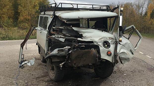 В Чучковском районе УАЗ и лесовоз MAN попали в ДТП