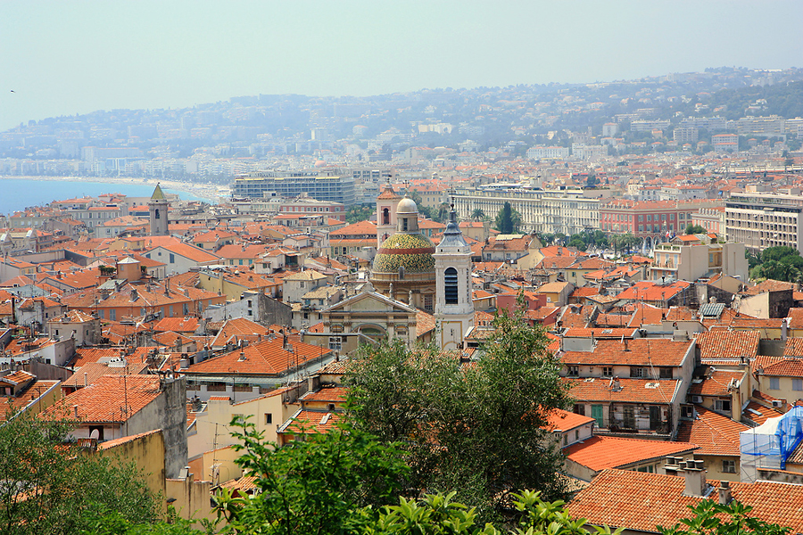 Старый город, Ницца, Лазурный берег, Франция, Европа