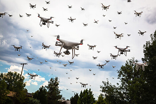 В США испытали дроны-разведчики с 5G