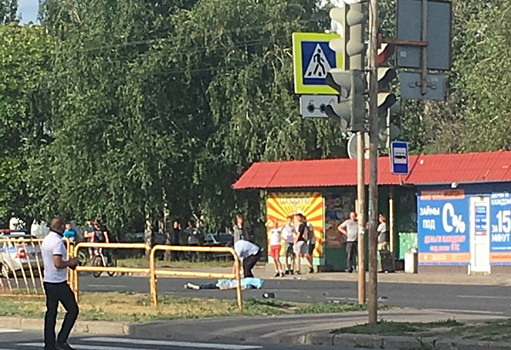 В Тольятти мотоциклист насмерть сбил мужчину на пешеходном переходе