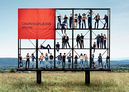 Calvin Klein Jeans сняли в кампании 36 человек
