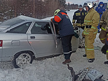 На трассе между ЯНАО и Югрой погиб водитель