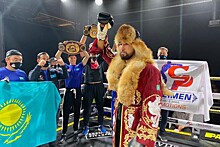 Казахский боксёр Ербосынулы завоевал три чемпионских титула в Минске