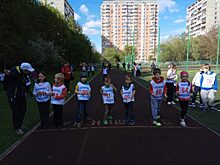 Юные спортсмены пробежали кросс на Белозерской