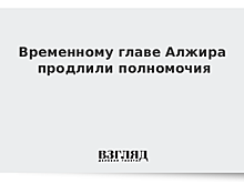 В Алжире отменили выборы президента