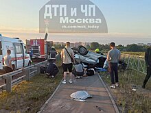 Серьезное ДТП произошло рано утром в Щербинке
