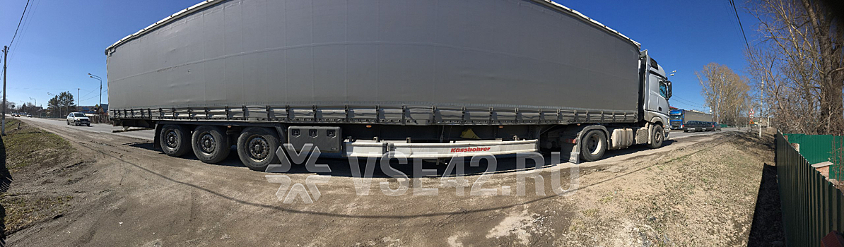 Кузбассовец пожаловался на двухлетний беспредел дальнобойщиков в городе