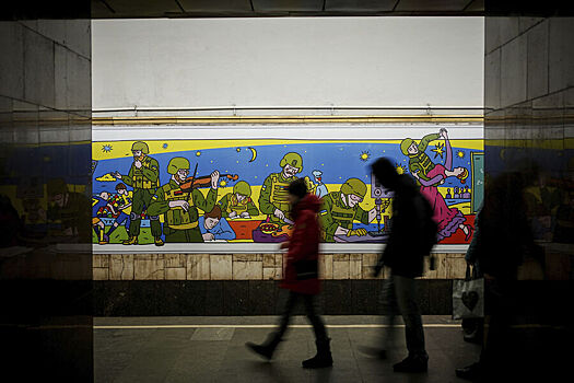 В Киеве перестало работать метро