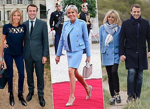 Женщина французского президента: как одевается Брижит Макрон