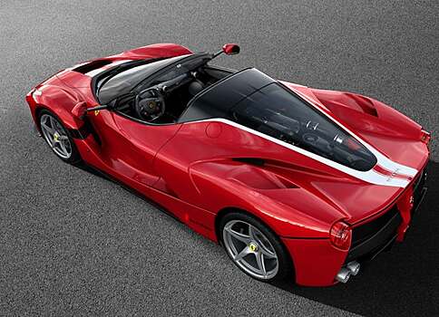 Ferrari показала особую Laferrari Aperta для аукциона