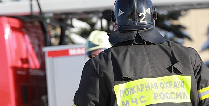 Пожар произошёл на базе ОМОНа в Ингушетии