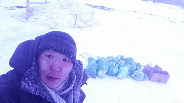 Известный якутский волонтер собрал 14 мешков мусора на месте, где была крещенская купель