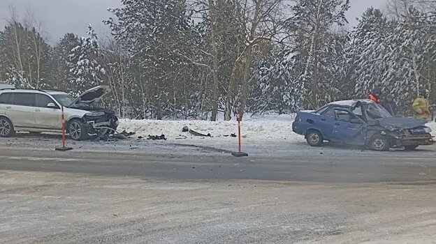 В Городищенском районе столкнулись ВАЗ-2110 и BMW X7