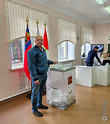 Сергей Цивилев проголосовал на выборах губернатора Кузбасса