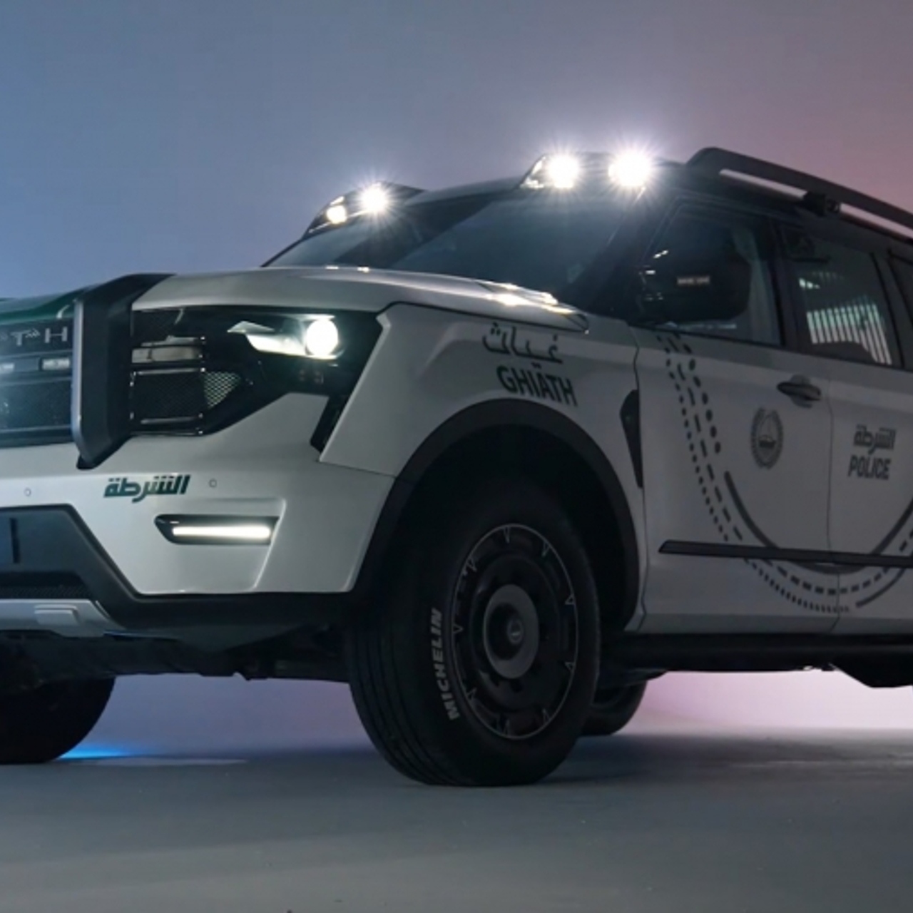 W Motors превратил Nissan Patrol в крутой внедорожник Ghiath Smart Patrol  для полиции Дубая - Рамблер/авто