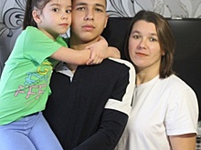 Многодетная мама из Льговского района Курской области осваивается на новом месте