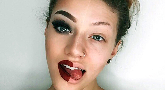 17 фото, которые доказывают, что макияж — страшная сила