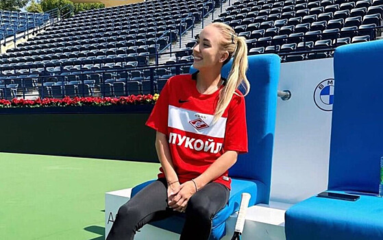 Теннисистка Потапова прокомментировала футболку «Спартака» на матче в США