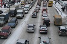 Пробки на дорогах Челябинска утром 27 февраля оценили в 8 баллов