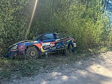Гоночный автомобиль влетел в зрителей на Кубке Ленобласти по ралли, один человек погиб