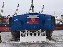 На атомный ледокол "Чукотка" установили ходовую рубку