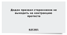 Додон призвал сторонников не выходить на контракцию протеста