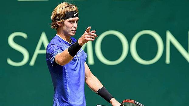 Рублёв обыграл лидера посева Тима в четвертьфинале турнира в Гамбурге